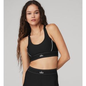 ALO Black Airlift Suit Up Bra